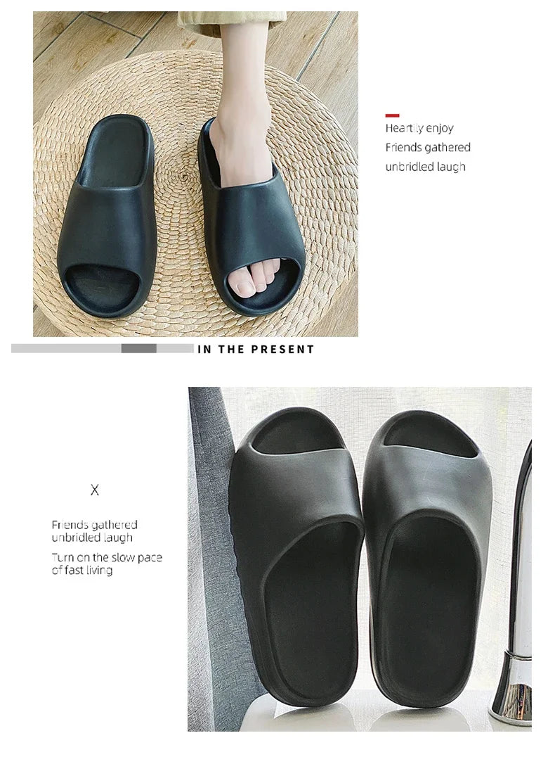 Unisex EVA Cloud Slides Sandals – Thick Cushion Sole