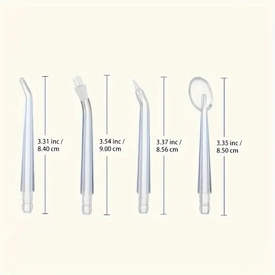 8-Pack Replacement Jet Tips for Oral Irrigator Flossers
