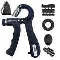 Adjustable Hand Grip Strengthener Set With Counter