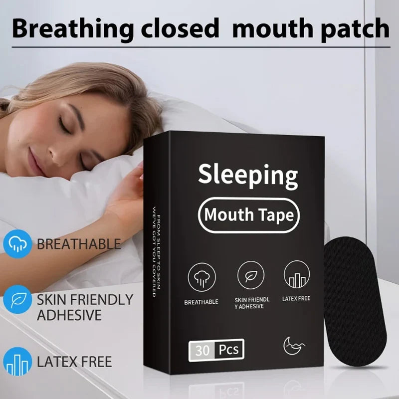 Anti Snoring Mouth Tape Strips – Promote Nasal Breathing