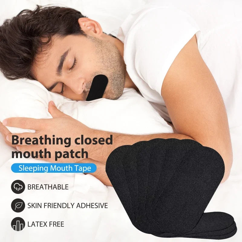 Anti Snoring Mouth Tape Strips – Promote Nasal Breathing