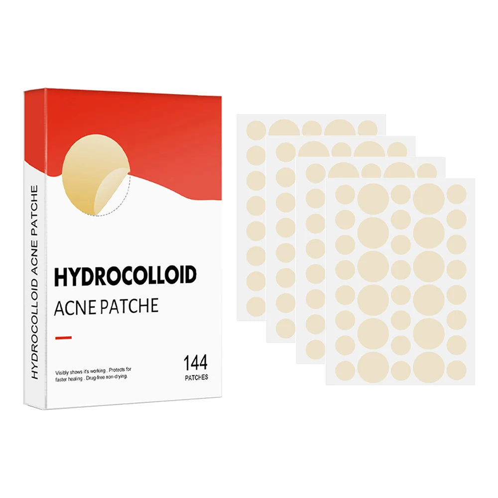 Hydrocolloid Acne Pimple Patches – Invisible Spot Care Set