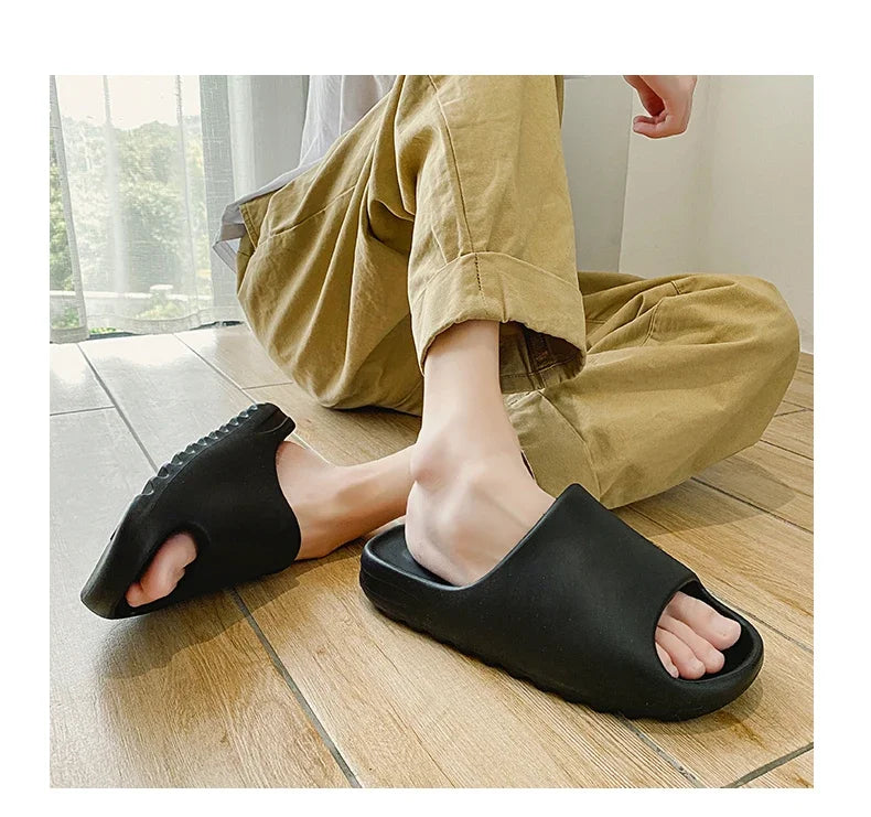 Unisex EVA Cloud Slides Sandals – Thick Cushion Sole