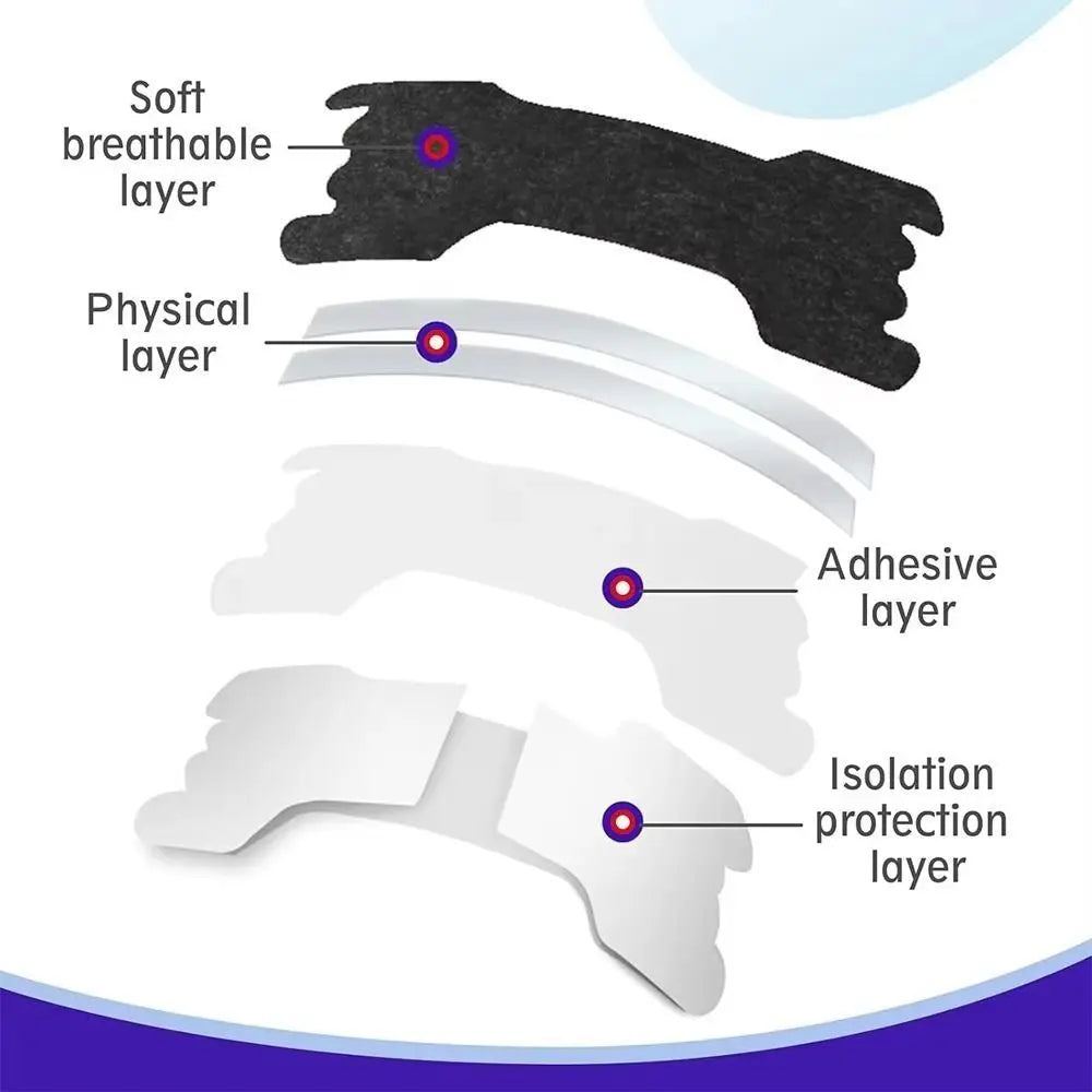 Breathable Nasal Strips – Anti-Snore Relief, 30 Pack