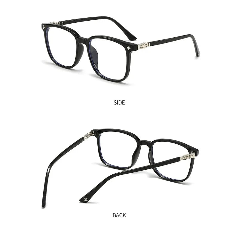 Blue Light Blocking Glasses – Trendy Square Unisex Frames