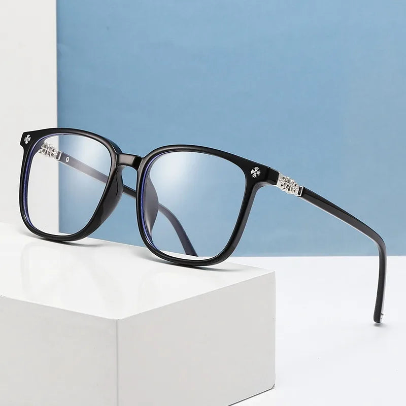 Blue Light Blocking Glasses – Trendy Square Unisex Frames